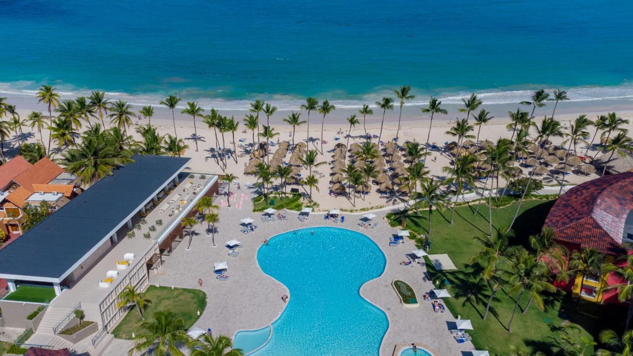 カリブ クラブ プリンセス ビーチ リゾート アンド スパ オール インクルーシブ プンタ・カナ エクステリア 写真 Aerial view of the beach at the Iberostar Grand Hotel Bávaro